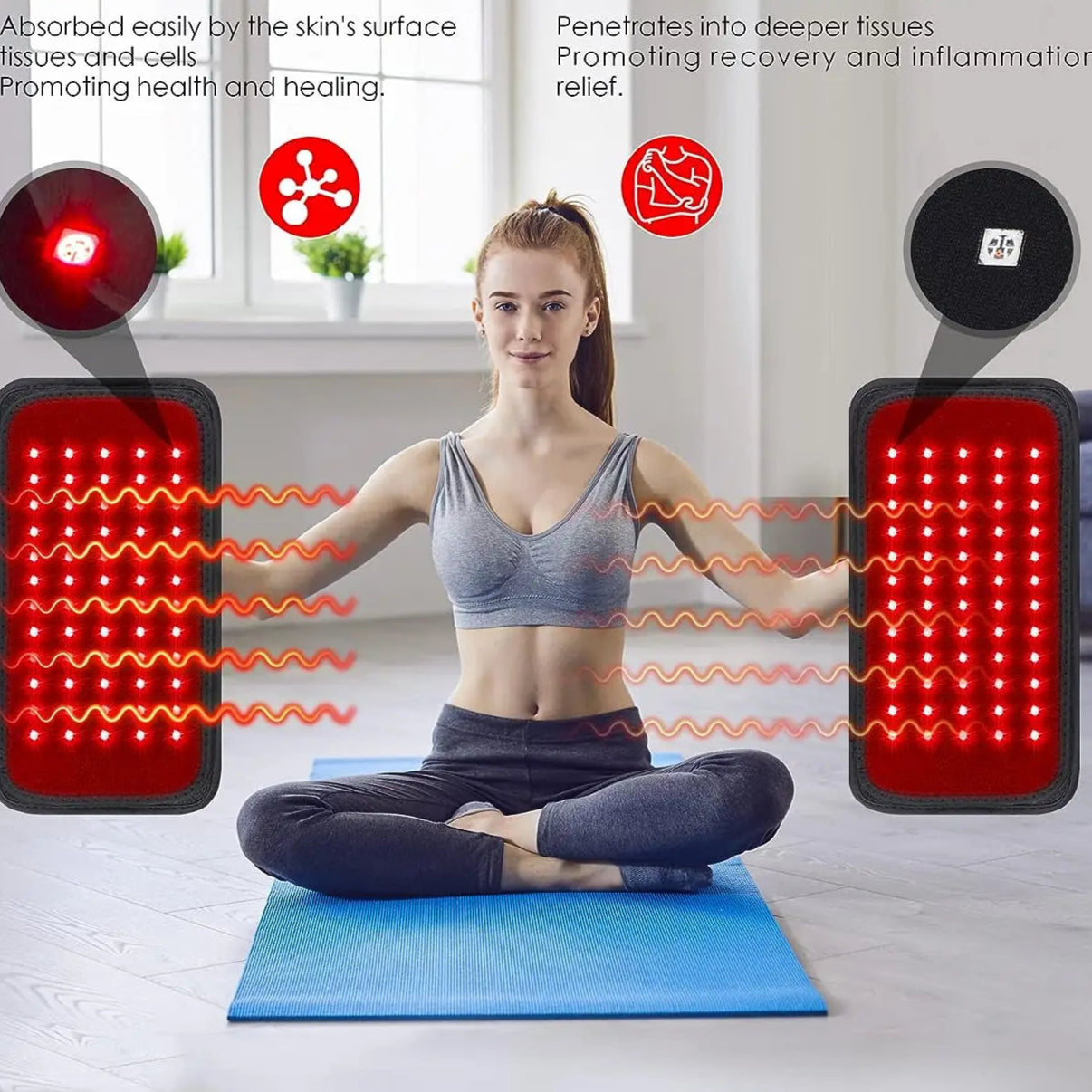 Red Light Therapy Belt | Infrared Light Belt| Camzi Fitness & Wellness