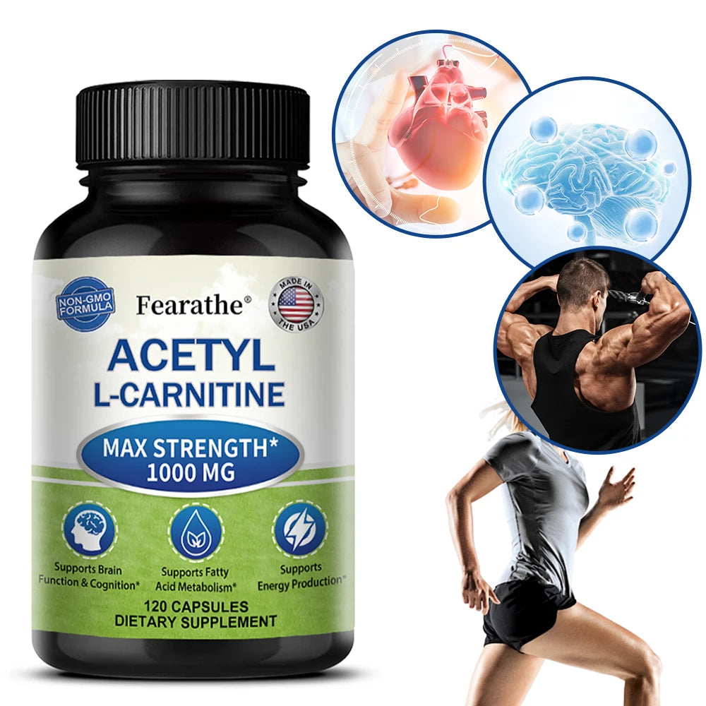 Brain Health Supplement | Acetyl L-Carnitine| Camzi Fitness & Wellness