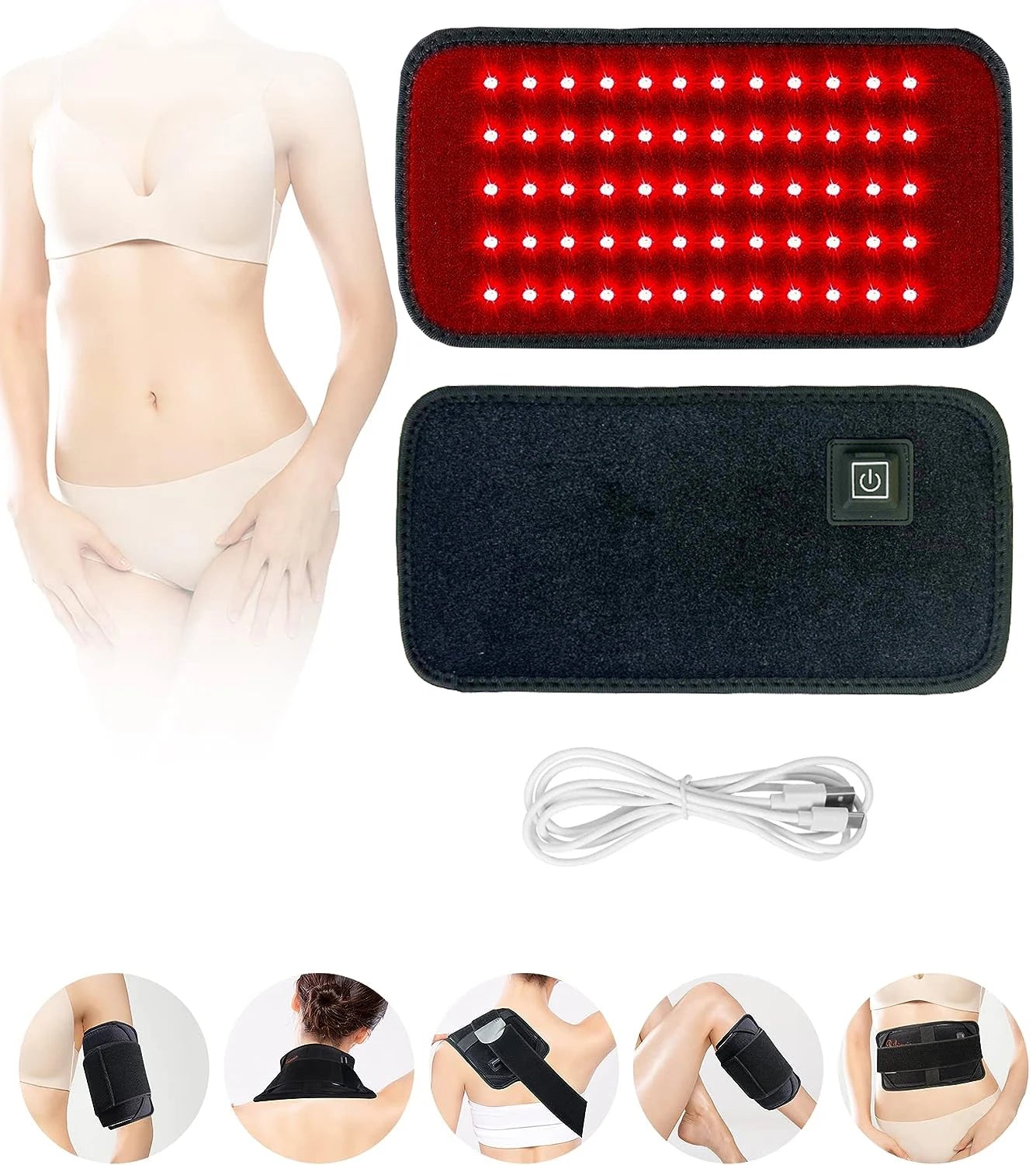 Red Light Therapy Belt | Infrared Light Belt| Camzi Fitness & Wellness