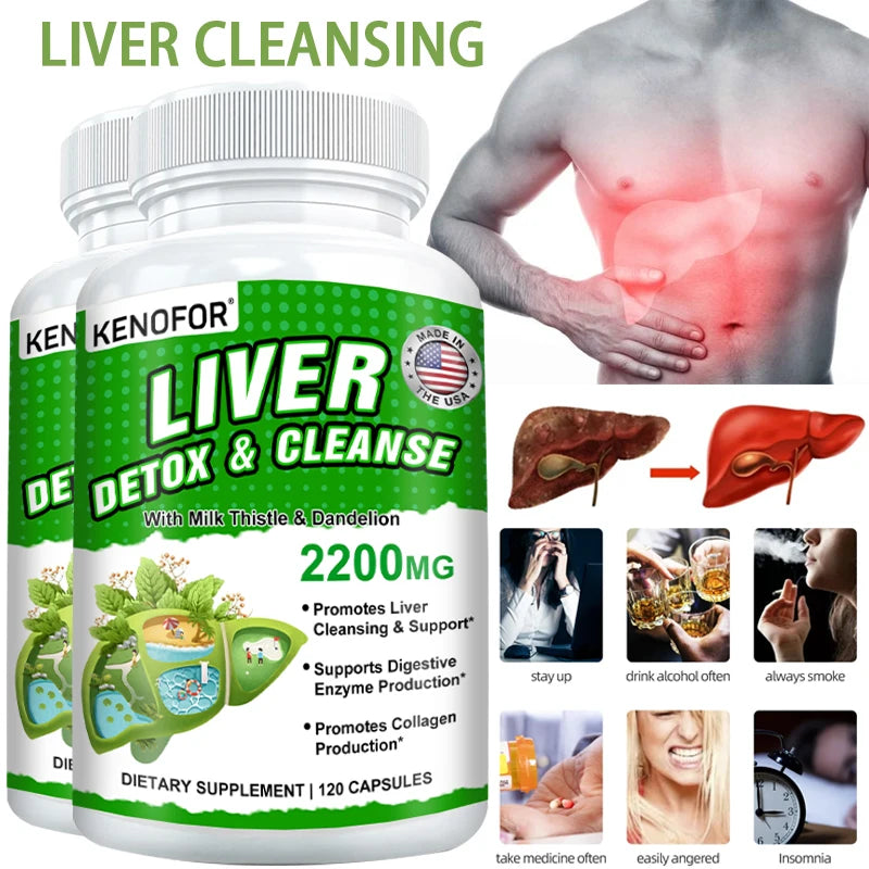 Liver Detox Supplement | Fatty Liver Cleanse| Camzi Fitness & Wellness