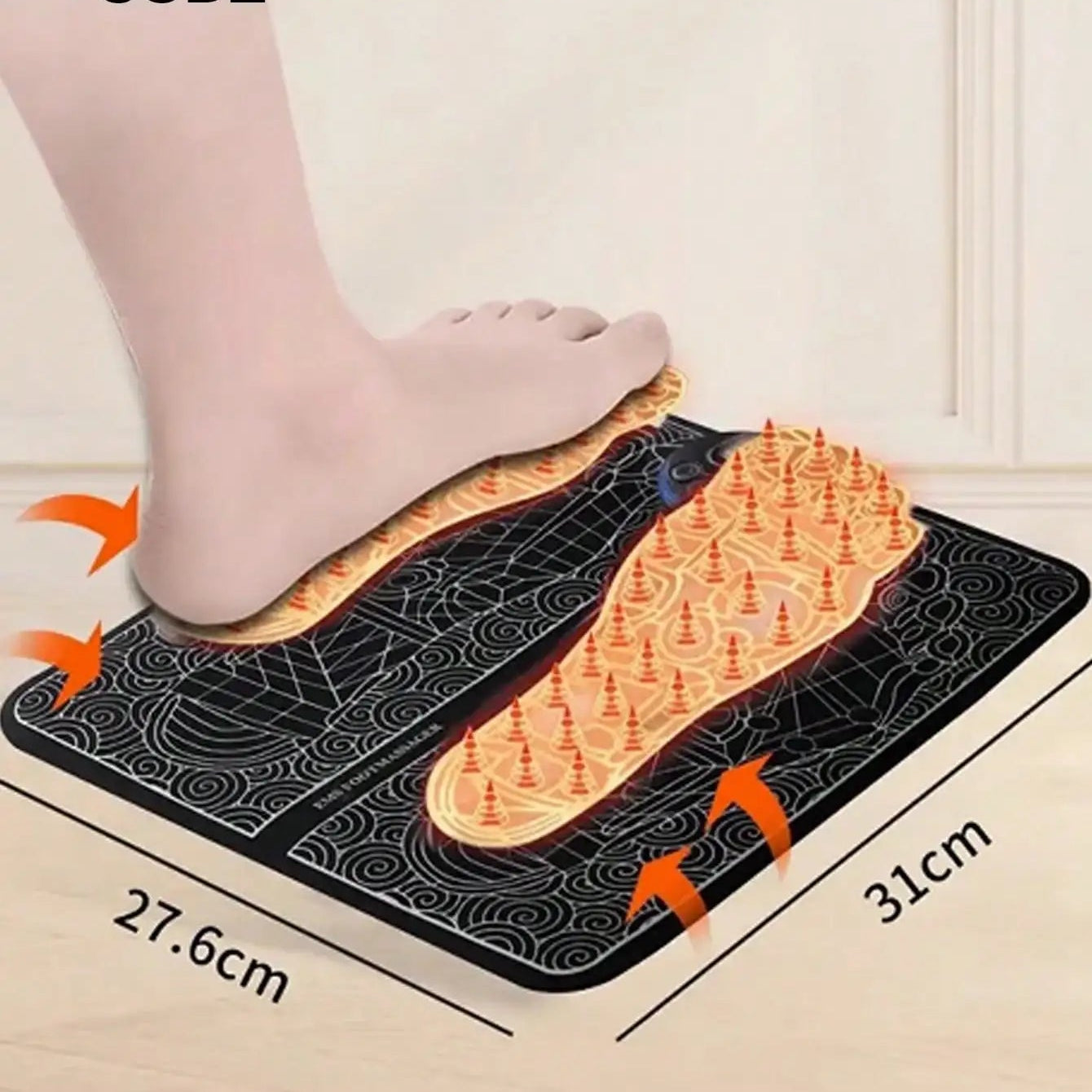 Electric Foot Massager | EMS Massage Pad | Camzi Fitness & Wellness